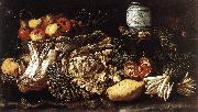 SALINI, Tommaso Still-life with Fruit, Vegetables and Animals f China oil painting reproduction